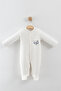 Newborn and Baby 3-Piece 100% Cotton Romper Set - 2