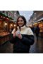 Quilted Plush Inflatable Coat - Ecru - 5