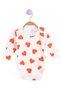 Girl's 0-3 Years Old Long Sleeve Heart Printed Snap Fastener Bodysuit / Tank Top / Zibin