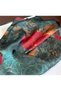 Vintage Floral Pattern, Sun Protection, Windproof, Double-Sided Printed, Scarf, Scarf 70X70 - 6