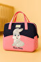Mother Baby Care Bag Quilted Rabbit Patterned Mother Baby Bag - 2