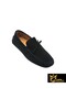 Men's Black Genuine Suede Shoes 342890901-1 - 3