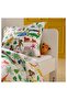 NATTHÄGER Duvet cover and pillowcase, multicolour/jungle, 150 x 200/50 x 80 cm - 5