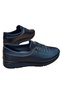 Women's Leather Non-Slip Sole Size 41-42 Large Size Elastic Comfortable Shoes 4 Seasons - 3
