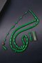 Green Master Craftsmanship 45 Grain Old French Galalite Prayer Beads - 3