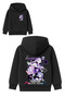 Demon Hunters Huntrx Printed Black Hooded Sweatshirt