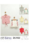 Girl baby patterned shirt and shorts set (9-12-18 months) - 3