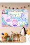 Mermaid Themed Custom Birthday Banner Backdrop60X100 Vinyl Tarpaulin Banner Birthday Party Set Decoration