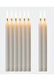 Set of 8 candles.
