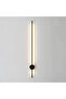 Black Modern LED Wall Lamp Minimalist Long Strip Light for Bedroom, Living Room, Home Decor - 3