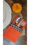 2 Pieces Autumn, Halloween, Orange Linen Cutlery Cover Set, Spoon Holder Serving Presentation - 4