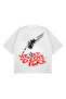 Unisex Oversize Broke Never New Printed Boxy Fit Thick Fabric T-Shirt - 2