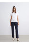 Women's Pleated Trousers with Elastic Waist - 4