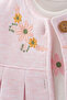 Baby Girl Floral Embroidery 3-Piece Set (9-12-18 Months) - 2