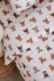 Baby Crib, Park Bed (70X120 cm) Duvet Cover & Sheet Set, Cotton Satin - Teddy - 3