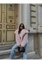 Women's Black Premium Plush Winter Faux Premium Fur Coat - 7