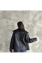 New Season Zr Women's Oversize Suede Fur Detailed Women's Zr Coat Women's Jacket - 6