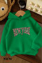 New York Printed Children's Hooded Sweatshirt