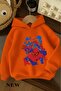 Spider-Man Printed Children's Hooded Sweatshirt