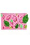 Miniature Mini Flower Leaf Set 2 Silicone Mold K-395_K-427, Stone Powder Soap Plaster Candle Mold - 6