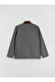 Xside Corduroy Collar Men's Slim Coat - 3
