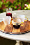 Aurina Set of 6 Glass Coffee Espresso Cups with Handles 110 ml - 5