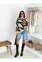 Soft Texture Zebra Pattern Knitwear Sweater - 2