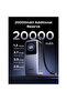باور بانك نيكسود مدمج بكابل USB-C ومنافذ USB 20000 مللي أمبير/ساعة 130 واط - رمادي - 5