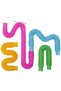 Educational Toys Pop Tubes Blue-Red-Pink 3Pcs Colorful Extending Tubes Girls Boys Children's Toy - 2