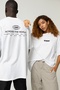 Across the World Oversize White T-Shirt - 7