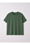 Create Your Style with Uzg Store Green Plus Size Basic Combed Cotton Men's T-Shirt - 3