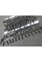 Black Beaded Fringe Tassel Decorative Strip Accessory Hobby