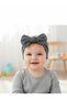 Baby Girl Children's Bow-Tie Hairband, 100% Cotton Combed Cotton, Non-Slip, Ultra Flexible Soft Headband