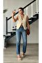 Ecru 5 Button Knit Vest - 4