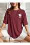 Unisex Men/Women Hello Kitty Special Printed Oversized Cotton T-Shirt - 2