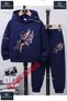 Children's Unisex Printed Hooded Tracksuit Set with the Words "Girl Flower Butterfly"
