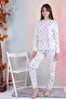 Star Pattern Girl's Waitress Tie-Dye Pajama Set - 3