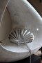 Women's Silver Oyster Mica Chain Shoulder Bag - 4