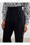 Black Standard Fit Women's Cigarette Pants - 3