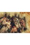 Cakasepetim Watercolor 3 Friends 500 Piece Puzzle Jigsaw Puzzle Mdf (Wood)