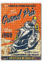 Cakasepetim Motorcycle Racing Banner Image 500 Piece Puzzle Jigsaw Mdf (Wood)