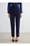 Lcwaikiki Classic Large Size Standard Fit Women's Cigarette Pants - 3