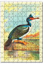 Cakasepetim Throated Bird Image 120 Piece Puzzle Jigsaw Mdf (Wood)