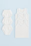 Baby Boys 3 Pcs Undershirts-Panties Cotton Undershirt and Panties Underwear Set Breathable Construction 3 Undershirts 3 Panties - 5