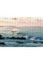 Cakasepetim Ocean Coast and Waves at Sunrise 120 Piece Puzzle Jigsaw Mdf (Wood)
