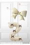 Cream Color Number Coffee-Colored Number Balloon with Bow Cream Color Bow Foil Balloon Retro Bow Set 2 Years Old