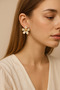 Women's Flower Flower Earrings - 2