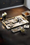 Mios 22 Piece 6 Person Tea Set - 18/10 Stainless Steel
