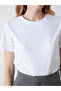 Xside White Crew Neck Women's T-Shirt - 3