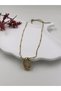 Steel (C) Letter Balloon Necklace Antiallergic Letter Necklace C Letter Balloon Bubble Steel 45 cm Fmaccesories - 5